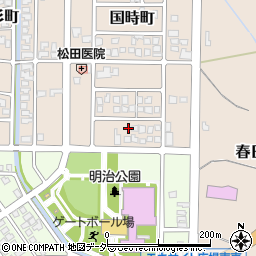 福井県大野市国時町1410周辺の地図