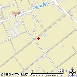 埼玉県春日部市永沼1262周辺の地図