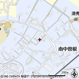 埼玉県春日部市南中曽根555周辺の地図