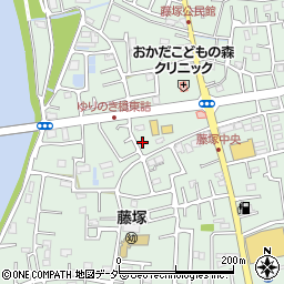 埼玉県春日部市藤塚1211周辺の地図