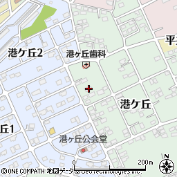 茨城県鹿嶋市港ケ丘282-136周辺の地図