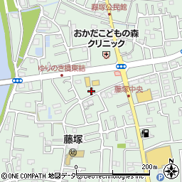 埼玉県春日部市藤塚1209周辺の地図
