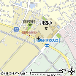 埼玉県春日部市米崎89周辺の地図