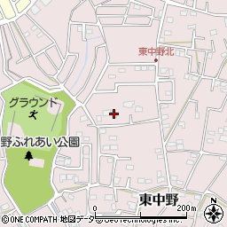 埼玉県春日部市東中野1423周辺の地図