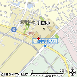 埼玉県春日部市米崎88周辺の地図