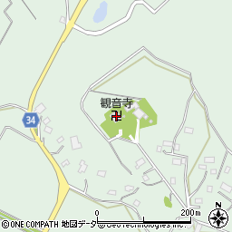 茨城県牛久市久野町2976周辺の地図