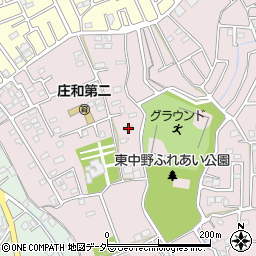 埼玉県春日部市東中野1156周辺の地図
