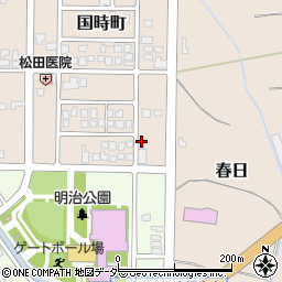 福井県大野市国時町1506周辺の地図