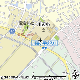 埼玉県春日部市米崎87周辺の地図