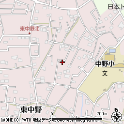 埼玉県春日部市東中野1491周辺の地図