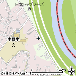 埼玉県春日部市東中野590周辺の地図