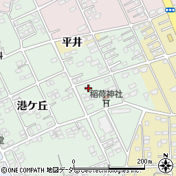 茨城県鹿嶋市港ケ丘1147-22周辺の地図