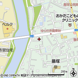 埼玉県春日部市藤塚2920周辺の地図