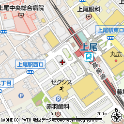 吉野家 上尾駅前店周辺の地図