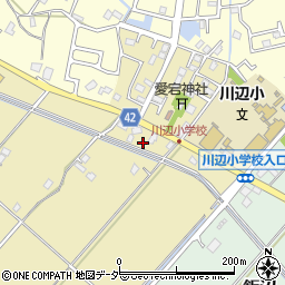 埼玉県春日部市米崎136周辺の地図