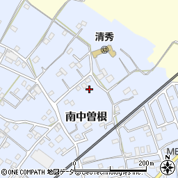 埼玉県春日部市南中曽根599周辺の地図