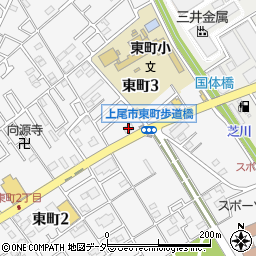 ドミノ・ピザ　上尾水上公園店周辺の地図