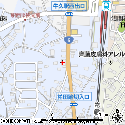 茨城新聞　宮川新聞店周辺の地図