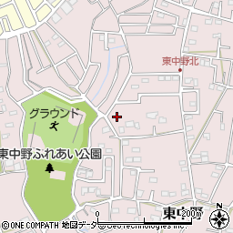 埼玉県春日部市東中野1421周辺の地図