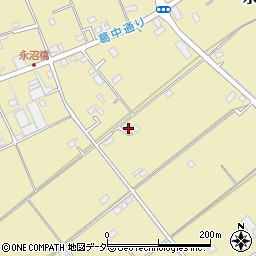 埼玉県春日部市永沼1657周辺の地図