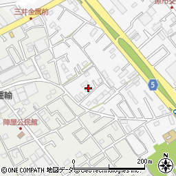 埼玉県上尾市原市1210周辺の地図