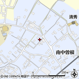 埼玉県春日部市南中曽根556周辺の地図