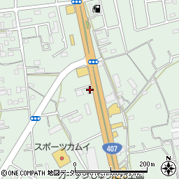 ガリバー４０７号坂戸店周辺の地図
