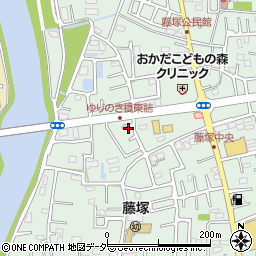 埼玉県春日部市藤塚1402周辺の地図