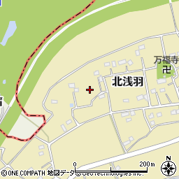 埼玉県坂戸市北浅羽132周辺の地図