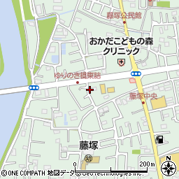 埼玉県春日部市藤塚2901周辺の地図