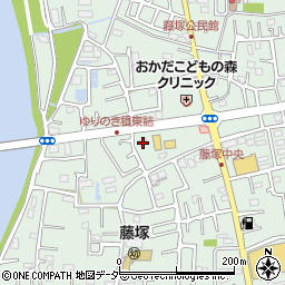 埼玉県春日部市藤塚1212周辺の地図