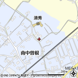 埼玉県春日部市南中曽根762周辺の地図