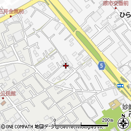 埼玉県上尾市原市1205周辺の地図