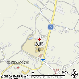 埼玉県秩父市久那2168周辺の地図
