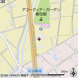 埼玉県春日部市永沼1821周辺の地図