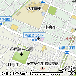ローヤル２１春日部中央店周辺の地図