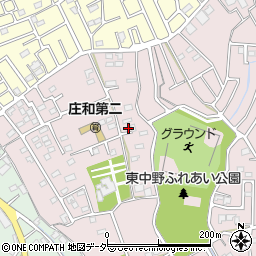 埼玉県春日部市東中野1158周辺の地図