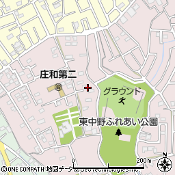 埼玉県春日部市東中野1157周辺の地図