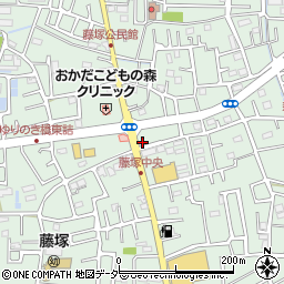 埼玉県春日部市藤塚1702周辺の地図