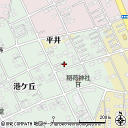 茨城県鹿嶋市港ケ丘1147-20周辺の地図