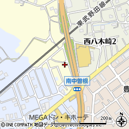 埼玉県春日部市新方袋654周辺の地図