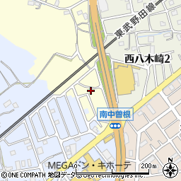 埼玉県春日部市新方袋656周辺の地図