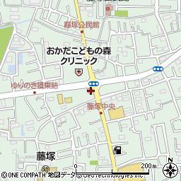 埼玉県春日部市藤塚2886周辺の地図