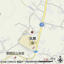 埼玉県秩父市久那2173周辺の地図
