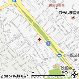 埼玉県上尾市原市1192-1周辺の地図
