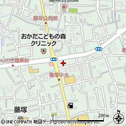 埼玉県春日部市藤塚1701周辺の地図