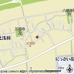 埼玉県坂戸市北浅羽229周辺の地図