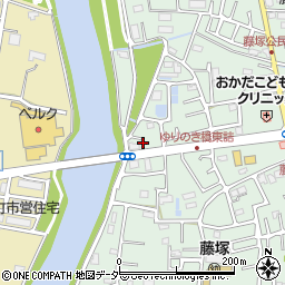 埼玉県春日部市藤塚2853周辺の地図