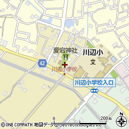 埼玉県春日部市米崎105周辺の地図