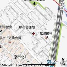埼玉県上尾市原市2070-2周辺の地図